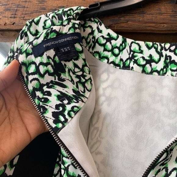 French Connection Leopard Dress Size 4
